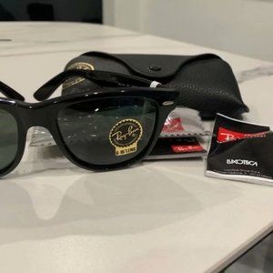 Ray-Ban Blackish Green Sunglasses RB2140 54mm